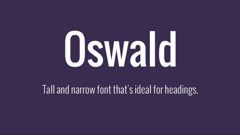 Oswald Adobe Fonts Download